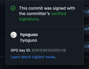 Verified Commit